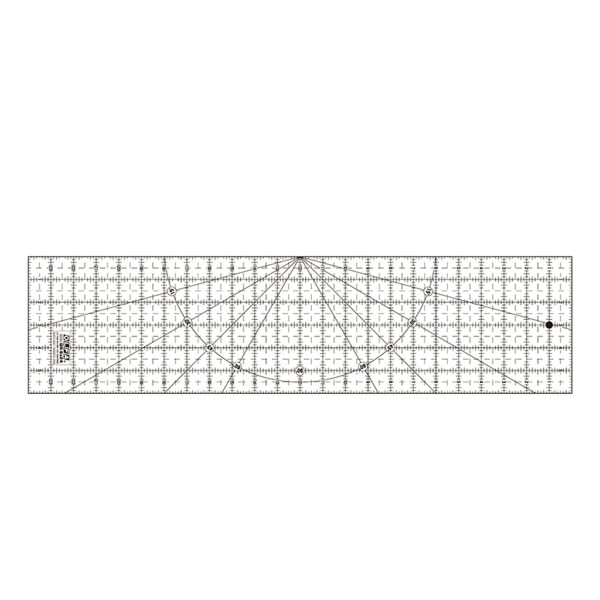 خط کش اُلفا مدل QR-6×24