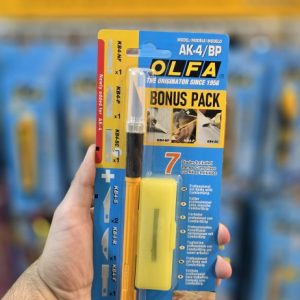 کاتر قلمی اُلفا مدل AK-4/BP