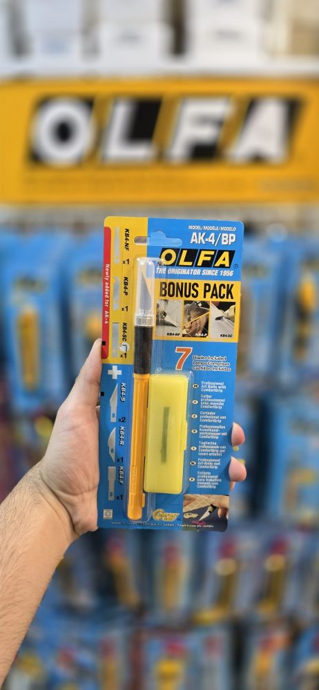 AK-4-BP کاتر قلمی اُلفا مدل AK-4/BP