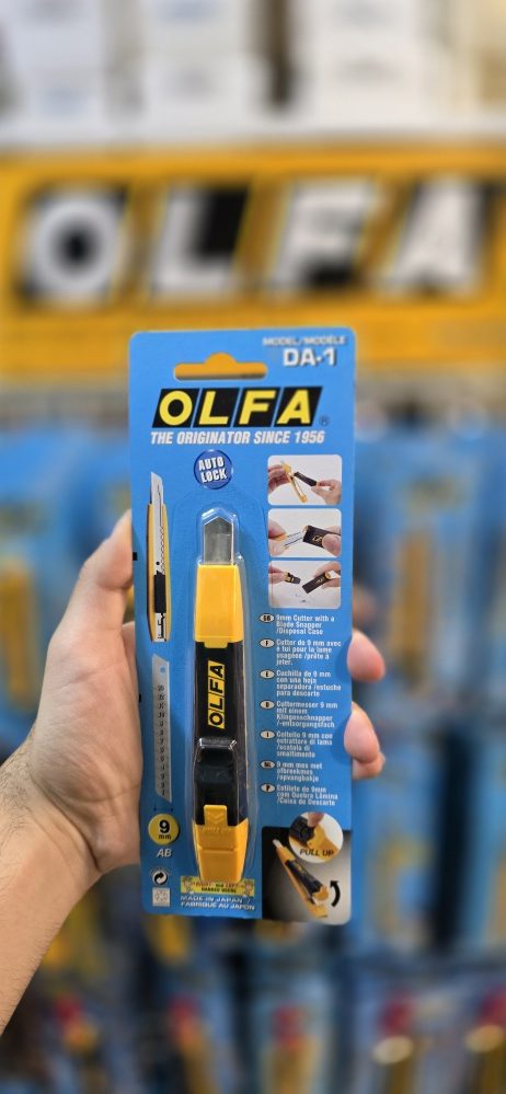 DA-1 کاتر با تیغ شکن مخزن دار اُلفا مدل 1-DA