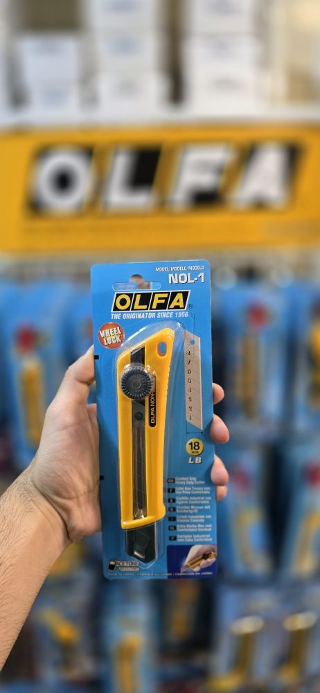 NOL-1 کاتر بزرگ با قفل پیچی اُلفا مدل NOL-1