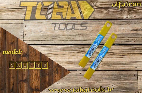 تیغ کوچک استیل 30 درجه 7 تکه اُلفا مدل SAB-10