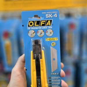 کاتر ایمن با قفل فنری اُلفا مدل 4-SK