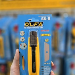 کاتر ایمن با قفل فنری اُلفا مدل 9-SK