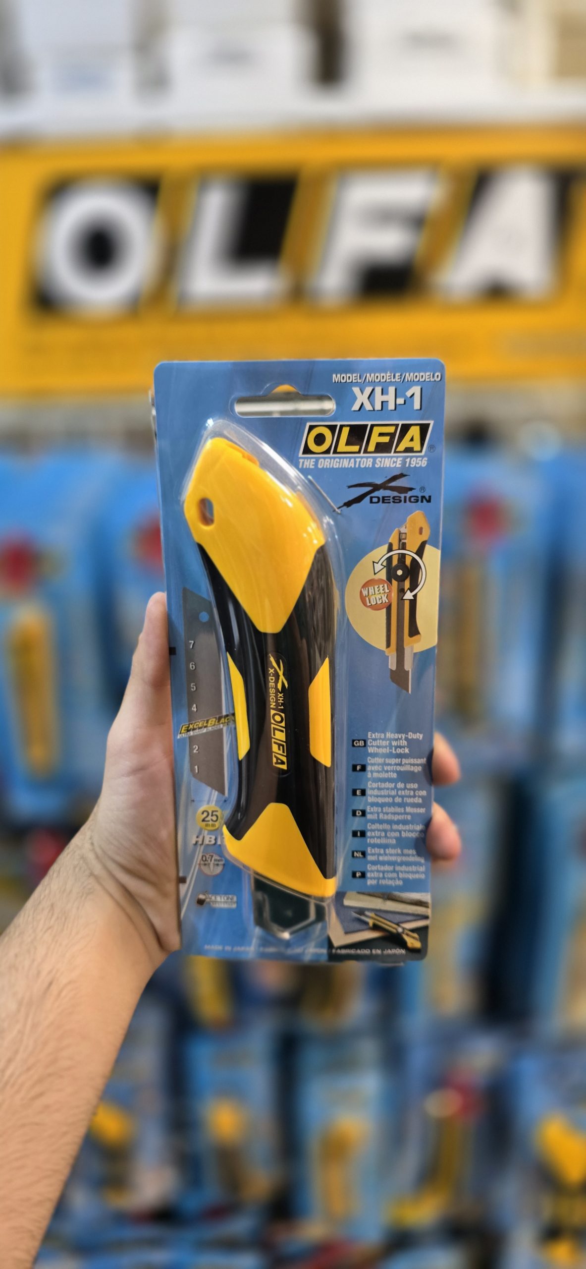 XH-1 کاتر فوق بزرگ با قفل پیچی اُلفا مدل XH-1