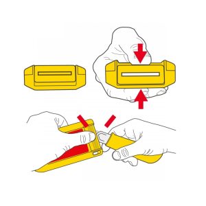 تیغ شکن با قابلیت خالی کردن مخزن اُلفا (OLFA) ژاپن - مدل DC-4