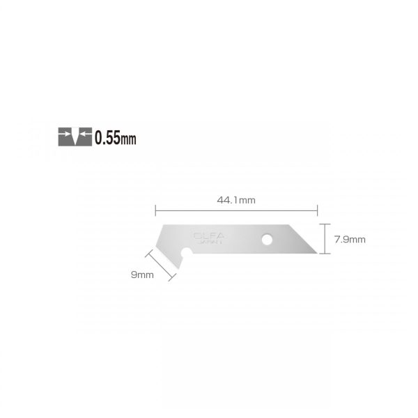 تیغ استیل پلکسی بر کوچک اُلفا (OLFA) ژاپن - مدل PB-450